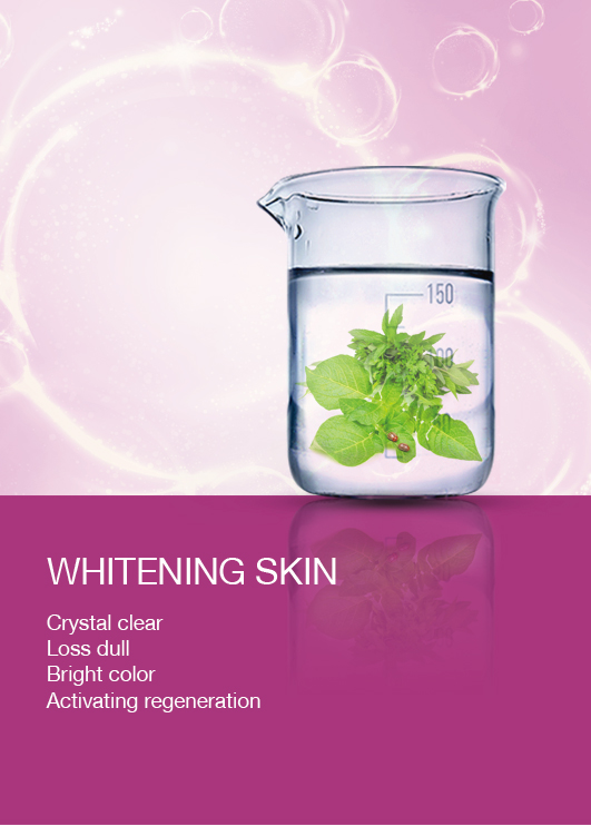 Whitening skin